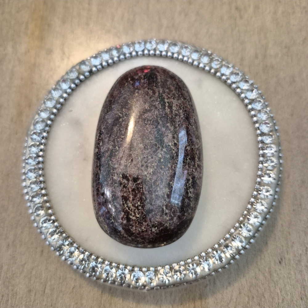 Natural Llanite Jasper Que Serra Palm Stone #12 New - Picture 4 of 6
